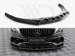 Maxton Front Splitter V2 Mercedes-Benz A AMG-Line W176 Facelift Models