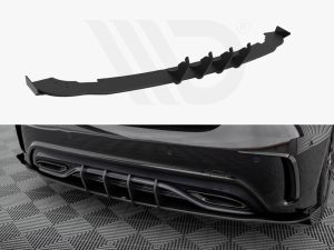 Maxton Street Pro Rear Diffuser + Flaps Mercedes-Benz A AMG-Line W176 Facelift Models