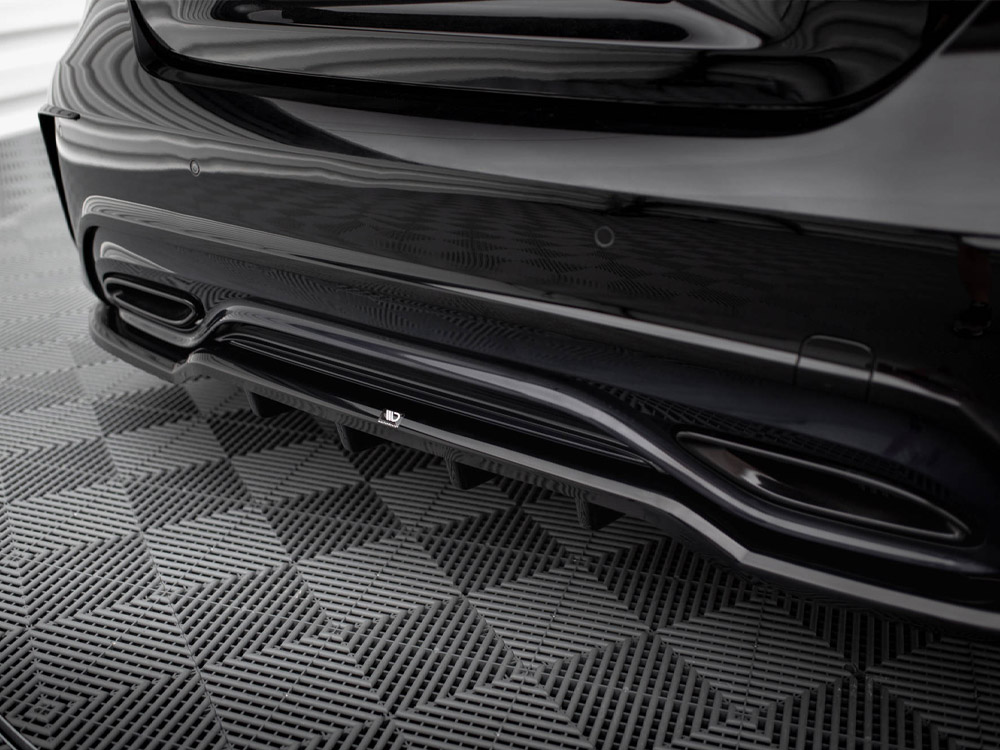 Maxton rear splitter (vertical bars) mercedes-benz a amg-line w176 facelift models 4 Maxton rear splitter (vertical bars) mercedes-benz a amg-line w176 facelift models - image 4