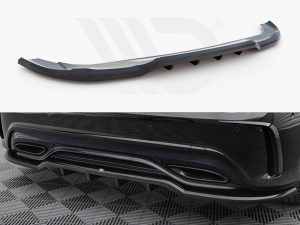 Maxton Rear Splitter (Vertical Bars) Mercedes-Benz A AMG-Line W176 Facelift Models
