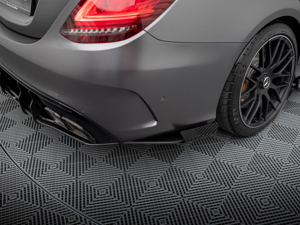 Maxton street pro rear side splitters + flaps mercedes-amg c63 saloon/estate w205 facelift models 3 Maxton street pro rear side splitters + flaps mercedes-amg c63 saloon/estate w205 facelift models - image 3