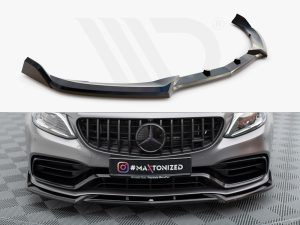 Maxton Front Splitter V2 Mercedes-AMG C63 Saloon/Estate W205 Facelift Models