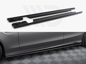 Maxton Side Skirts Diffusers Mercedes-AMG C63 Saloon/Estate W205 Facelift Models