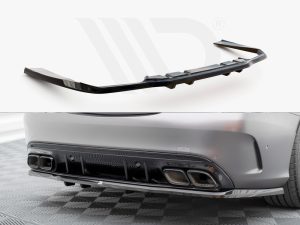 Maxton Rear Splitter (Vertical Bars) Mercedes-AMG C63 Saloon/Estate W205 Facelift Models