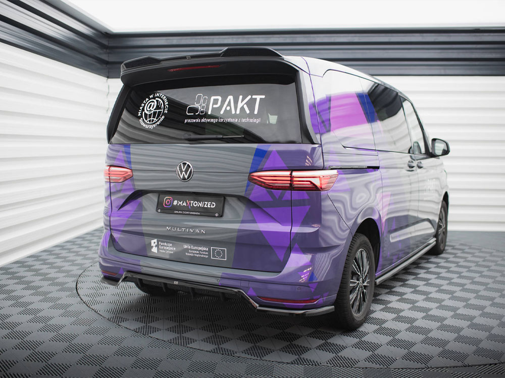Maxton rear splitter (vertical bars) vw multivan t7 2 Maxton rear splitter (vertical bars) vw multivan t7 - image 2