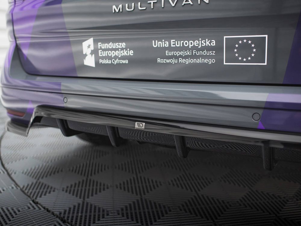 Maxton rear splitter (vertical bars) vw multivan t7 4 Maxton rear splitter (vertical bars) vw multivan t7 - image 4