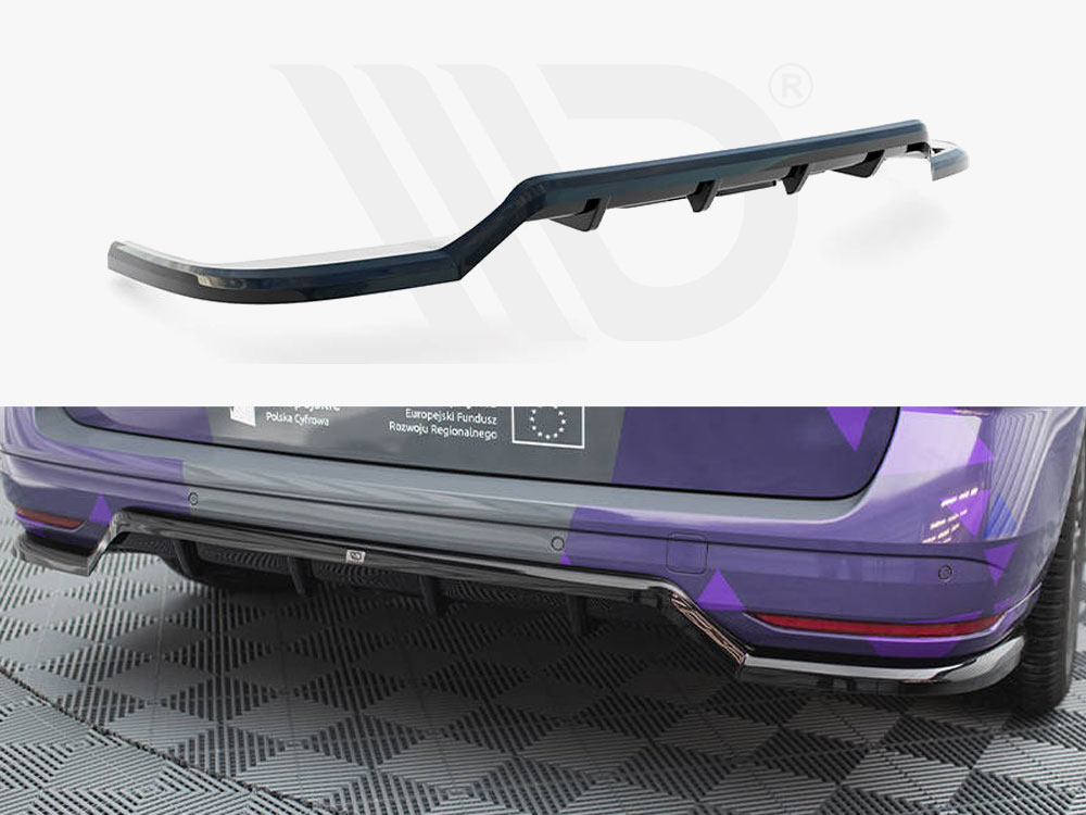 Maxton rear splitter (vertical bars) vw multivan t7 1 Maxton rear splitter (vertical bars) vw multivan t7