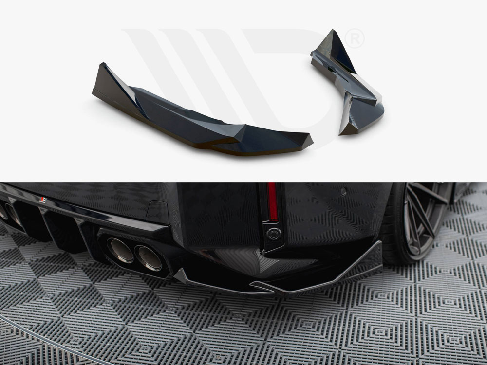 Maxton rear side splitters for rear valance v2 bmw m2 g87 1 Maxton rear side splitters for rear valance v2 bmw m2 g87