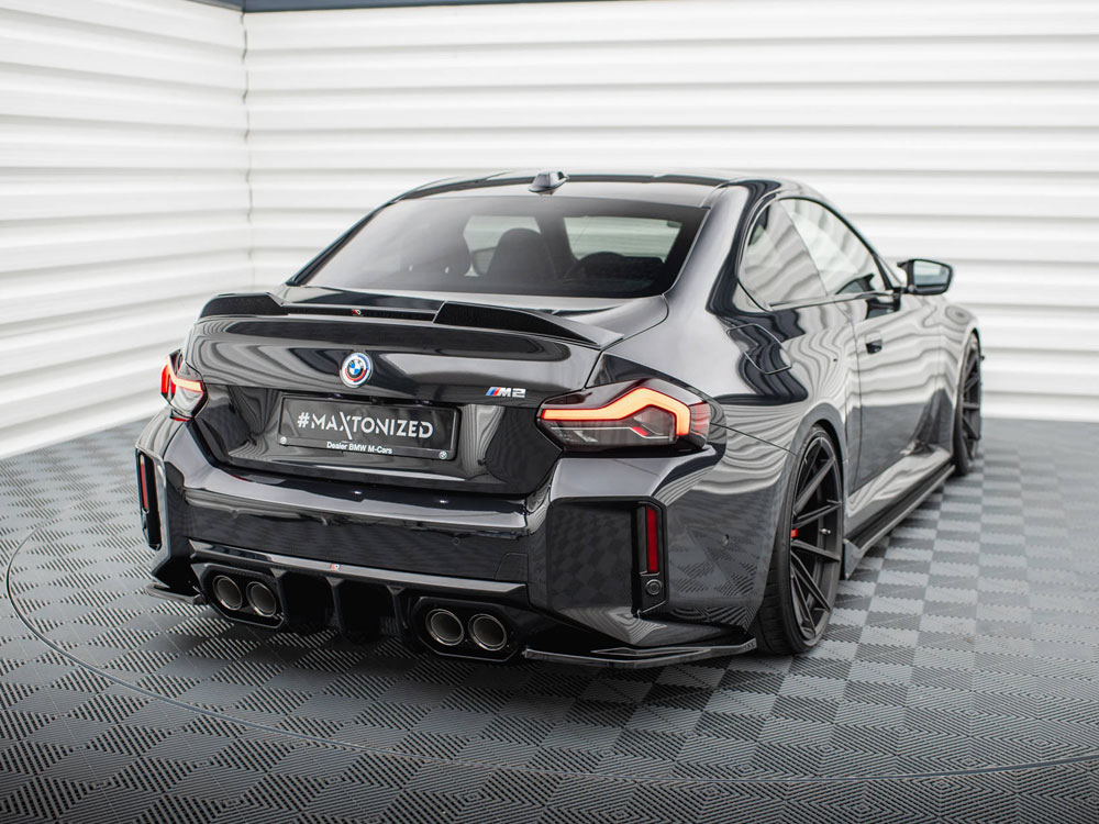 Maxton rear side splitters v5 for rear valance v2 bmw m2 g87 2 Maxton rear side splitters v5 for rear valance v2 bmw m2 g87 - image 2