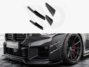 Maxton Front Bumper Wings (Canards) BMW M2 G87