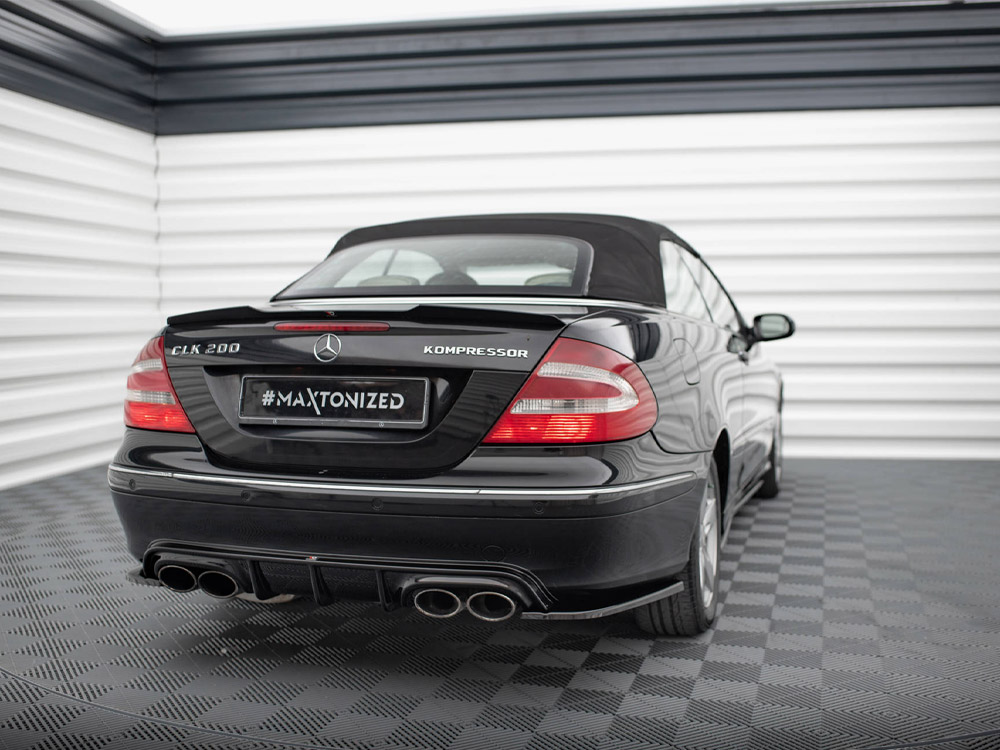 Maxton rear side splitters v2 mercedes clk w209 2 Maxton rear side splitters v2 mercedes clk w209 - image 2