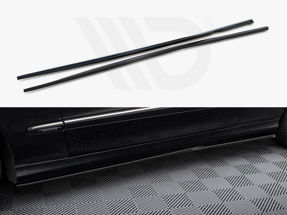 Maxton side skirts diffusers mercedes clk w209 1 Maxton side skirts diffusers mercedes clk w209