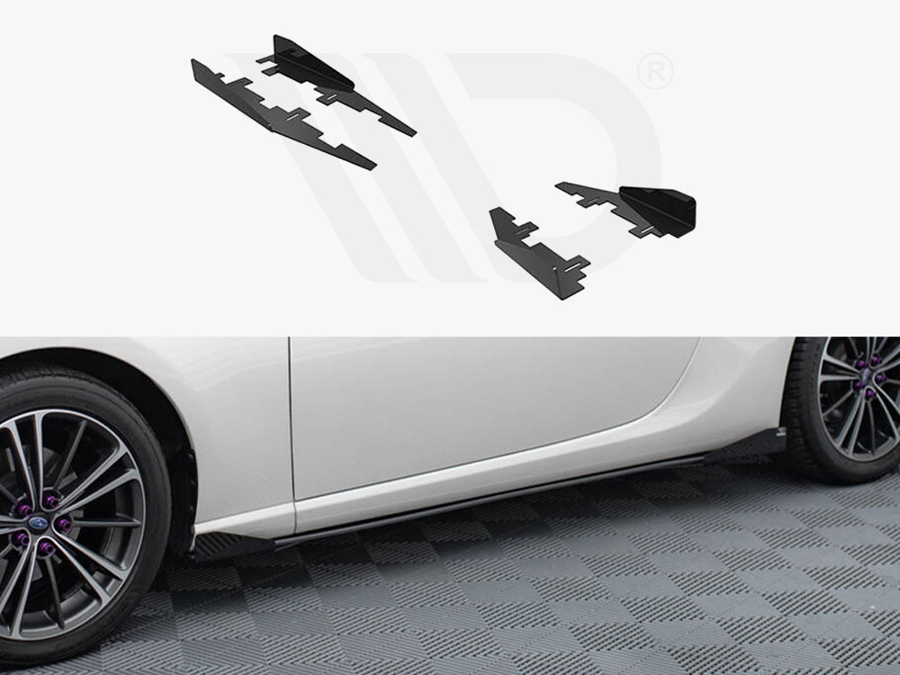 Maxton side flaps subaru brz mk1 / mk1 facelift models 1 Maxton side flaps subaru brz mk1 / mk1 facelift models