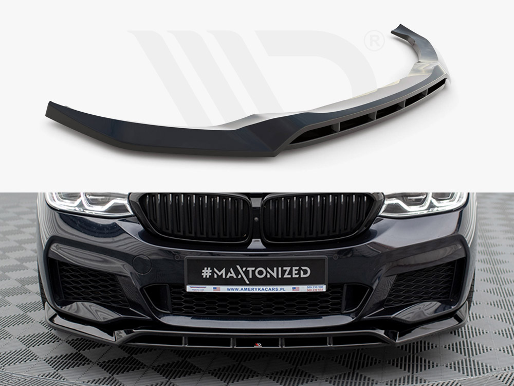 Maxton front splitter bmw 6 gt m-pack g32 1 Maxton front splitter bmw 6 gt m-pack g32
