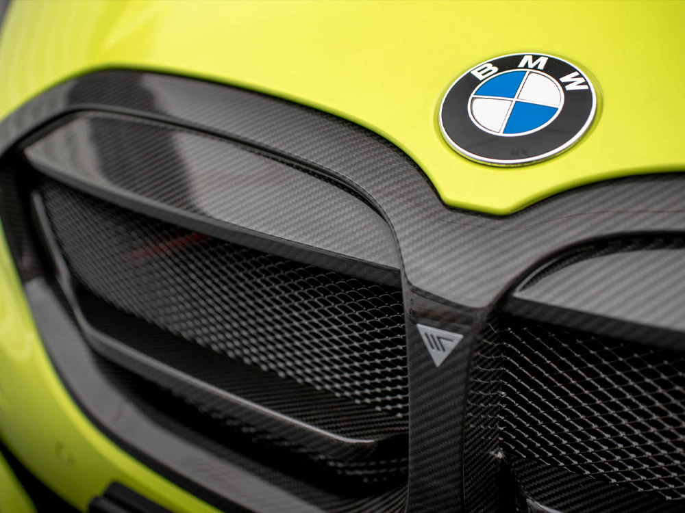 Maxton carbon fibre front grille bmw 1 series f40 m-pack / m135i 6 Maxton carbon fibre front grille bmw 1 series f40 m-pack / m135i - image 6