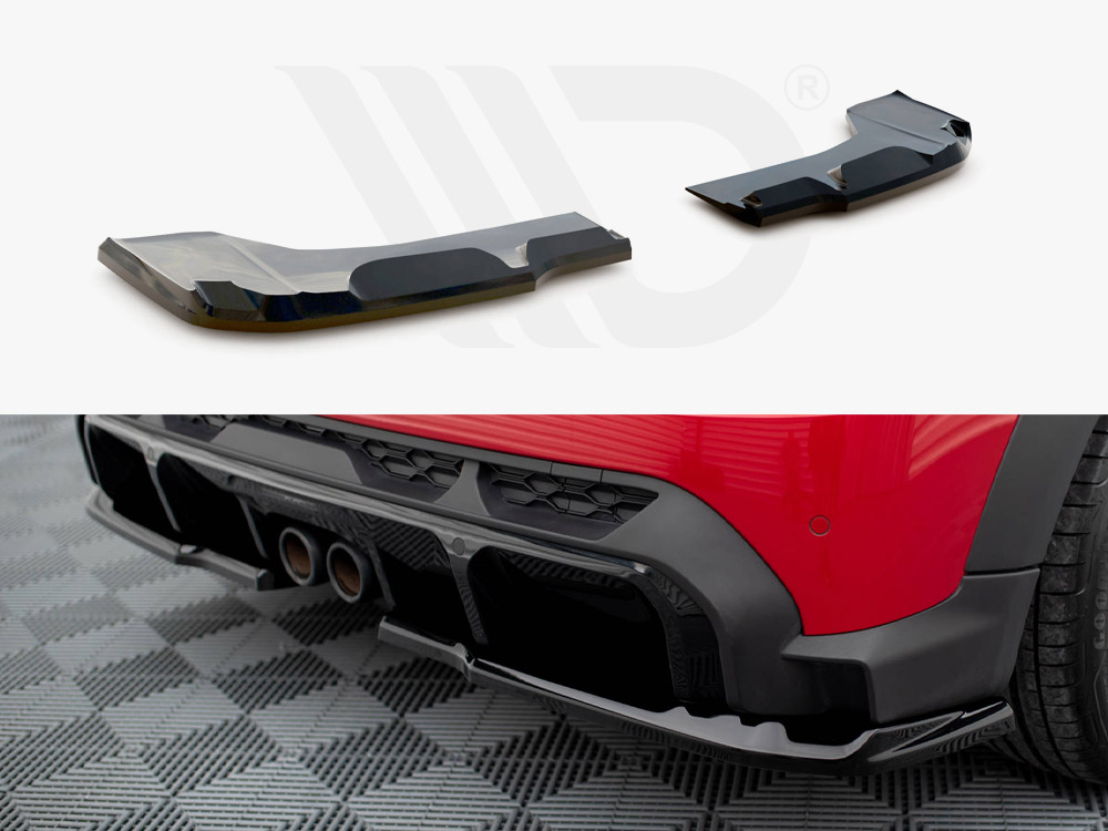 Maxton rear side splitters mini cooper s john cooper works f55 facelift models 1 Maxton rear side splitters mini cooper s john cooper works f55 facelift models