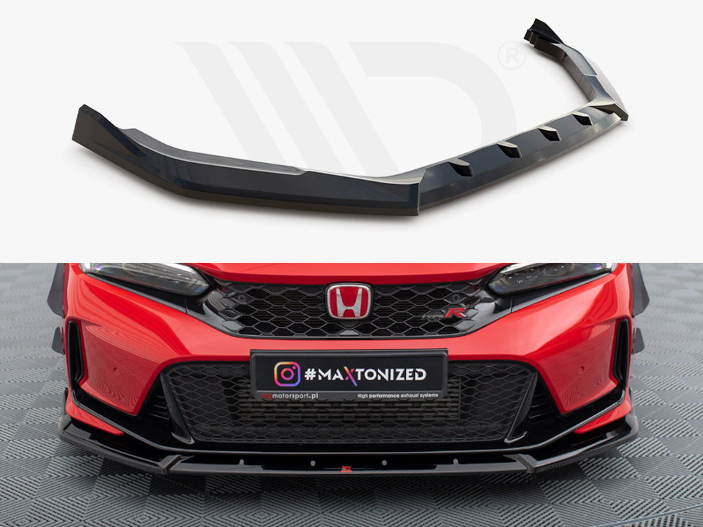 Maxton front splitter v2 honda civic type-r mk11 1 Maxton front splitter v2 honda civic type-r mk11