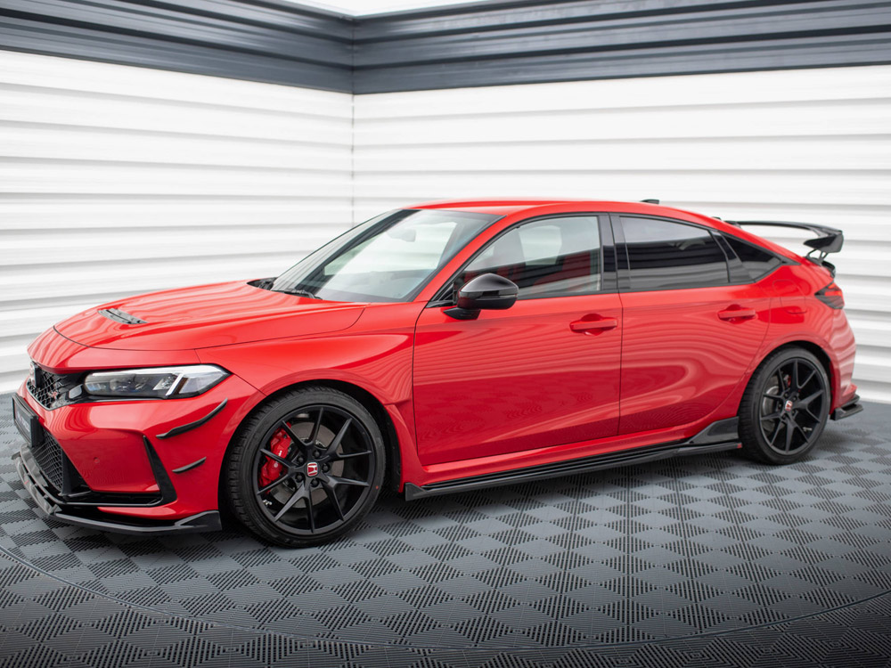 Maxton side skirts diffusers v2 honda civic type-r mk11 2 Maxton side skirts diffusers v2 honda civic type-r mk11 - image 2