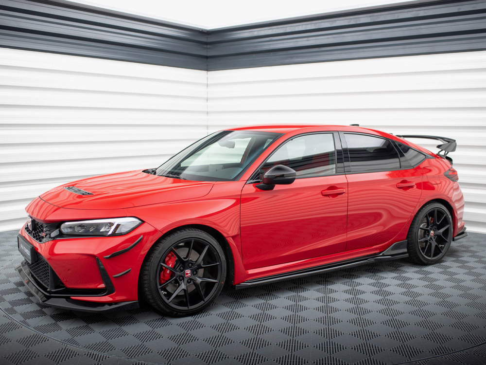 Maxton side skirts diffusers v1 honda civic type-r mk11 2 Maxton side skirts diffusers v1 honda civic type-r mk11 - image 2