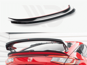 Maxton Lower Spoiler Cap Honda Civic Type-R Mk11