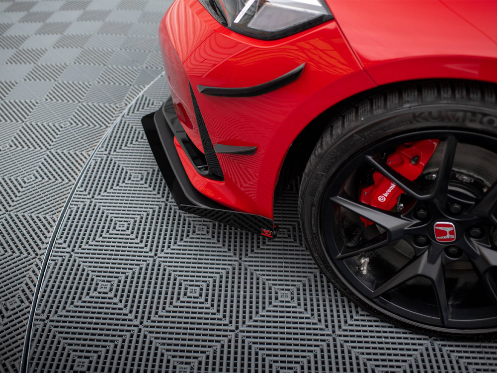 Maxton front flaps honda civic type-r mk11 4 Maxton front flaps honda civic type-r mk11 - image 4