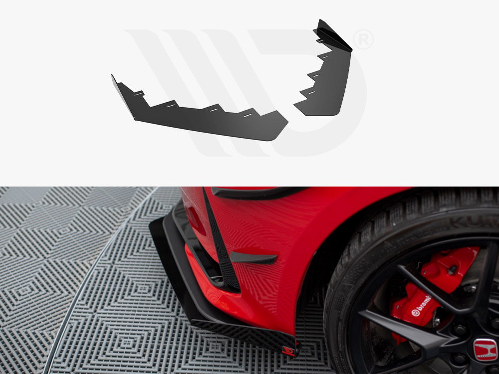 Maxton front flaps honda civic type-r mk11 1 Maxton front flaps honda civic type-r mk11