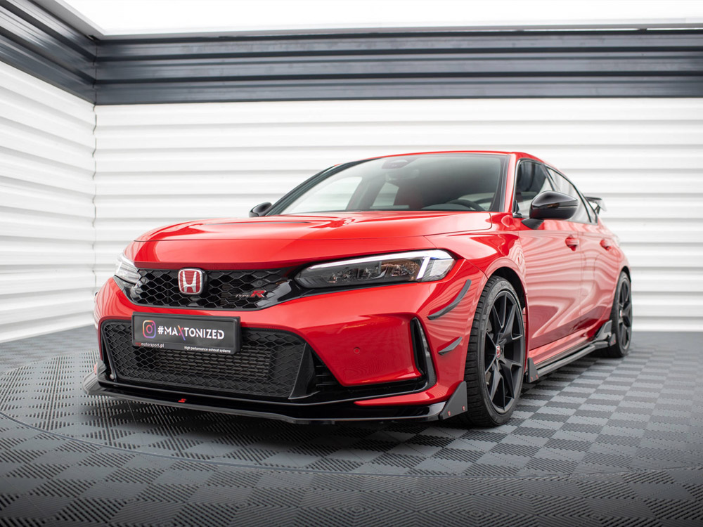 Maxton front bumper wings (canards) honda civic type-r mk11 2 Maxton front bumper wings (canards) honda civic type-r mk11 - image 2