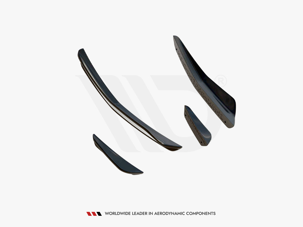 Maxton front bumper wings (canards) honda civic type-r mk11 6 Maxton front bumper wings (canards) honda civic type-r mk11 - image 6
