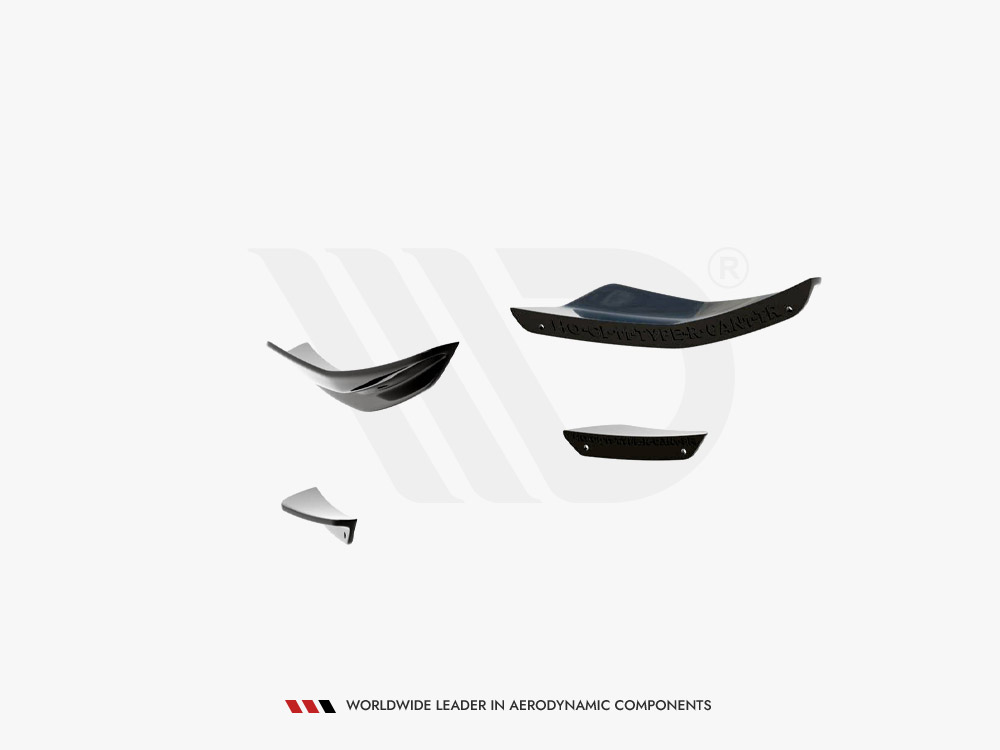 Maxton front bumper wings (canards) honda civic type-r mk11 7 Maxton front bumper wings (canards) honda civic type-r mk11 - image 7