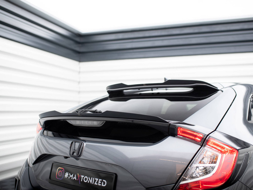 Maxton lower spoiler cap honda civic sport mk10 4 Maxton lower spoiler cap honda civic sport mk10 - image 4