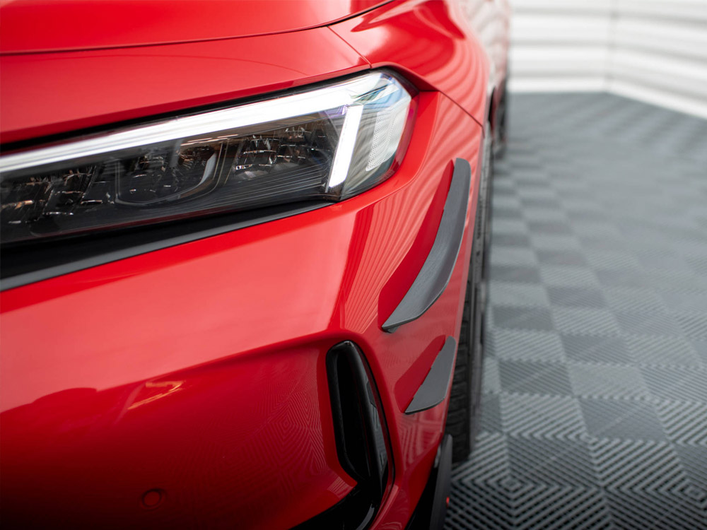 Maxton front bumper wings (canards) honda civic type-r mk11 3 Maxton front bumper wings (canards) honda civic type-r mk11 - image 3