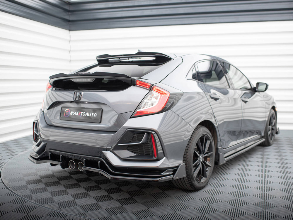 Maxton lower spoiler cap honda civic sport mk10 2 Maxton lower spoiler cap honda civic sport mk10 - image 2