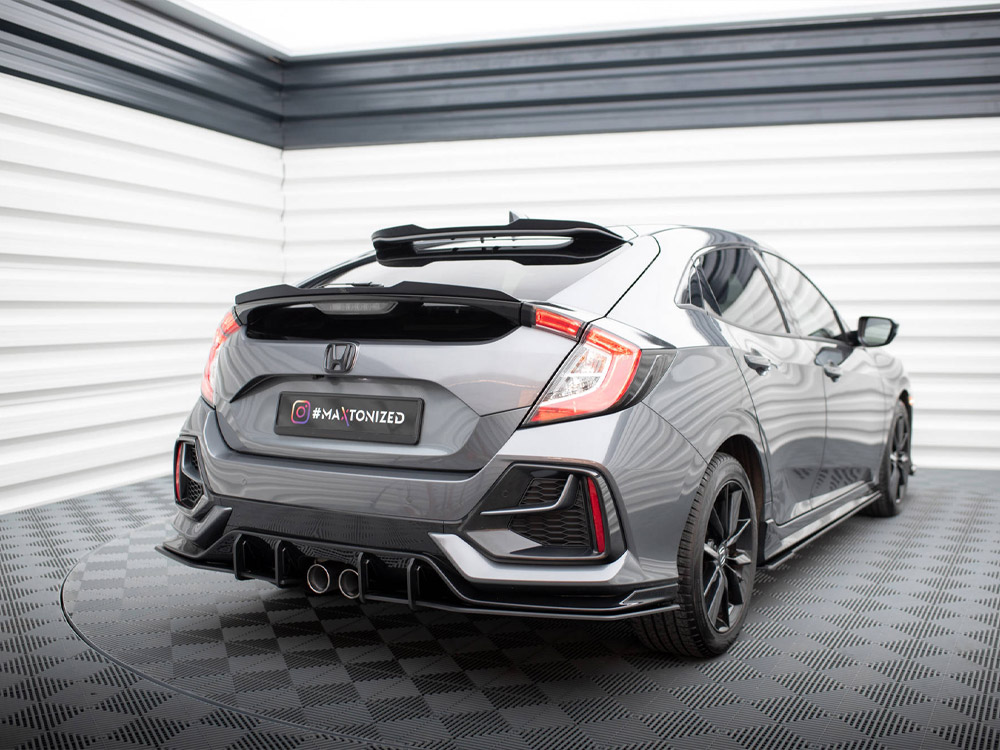 Maxton street pro rear side splitters v1 honda civic sport mk10 facelift models 2 Maxton street pro rear side splitters v1 honda civic sport mk10 facelift models - image 2