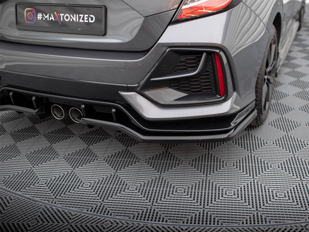 Maxton rear splitter v1 (vertical bars) honda civic sport mk10 facelift models 4 Maxton rear splitter v1 (vertical bars) honda civic sport mk10 facelift models - image 4