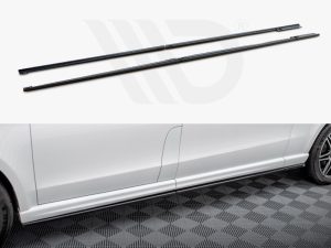 Maxton Side Skirts Diffusers Mercedes V-Class Extra Long AMG-Line W447