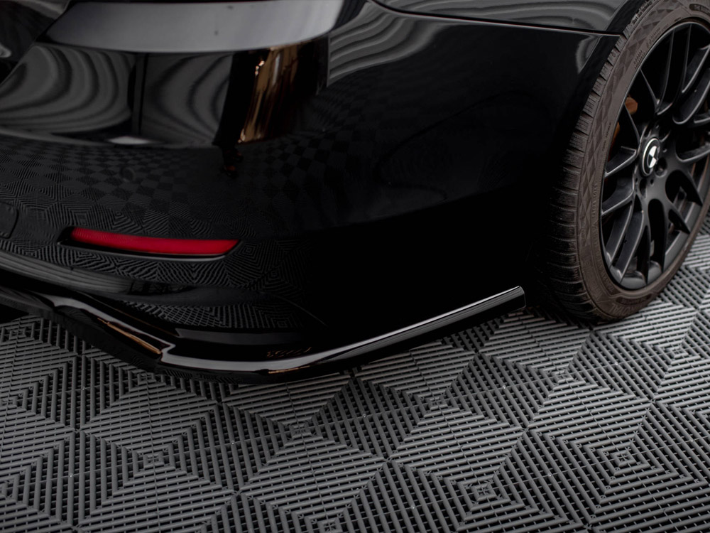 Maxton central rear splitter (vertical bars) bmw 4 gran coupe f36 5 Maxton central rear splitter (vertical bars) bmw 4 gran coupe f36 - image 5