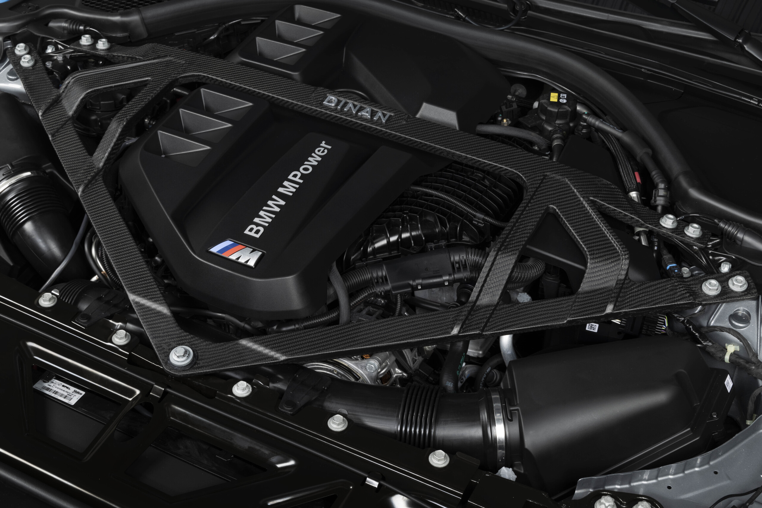 Dinan matte carbon fibre strut tower brace for 2021-2025 bmw m2/m3/m4 (g80/g82/g83/g87) 8 Dinan matte carbon fibre strut tower brace for 2021-2025 bmw m2/m3/m4 (g80/g82/g83/g87) - image 8