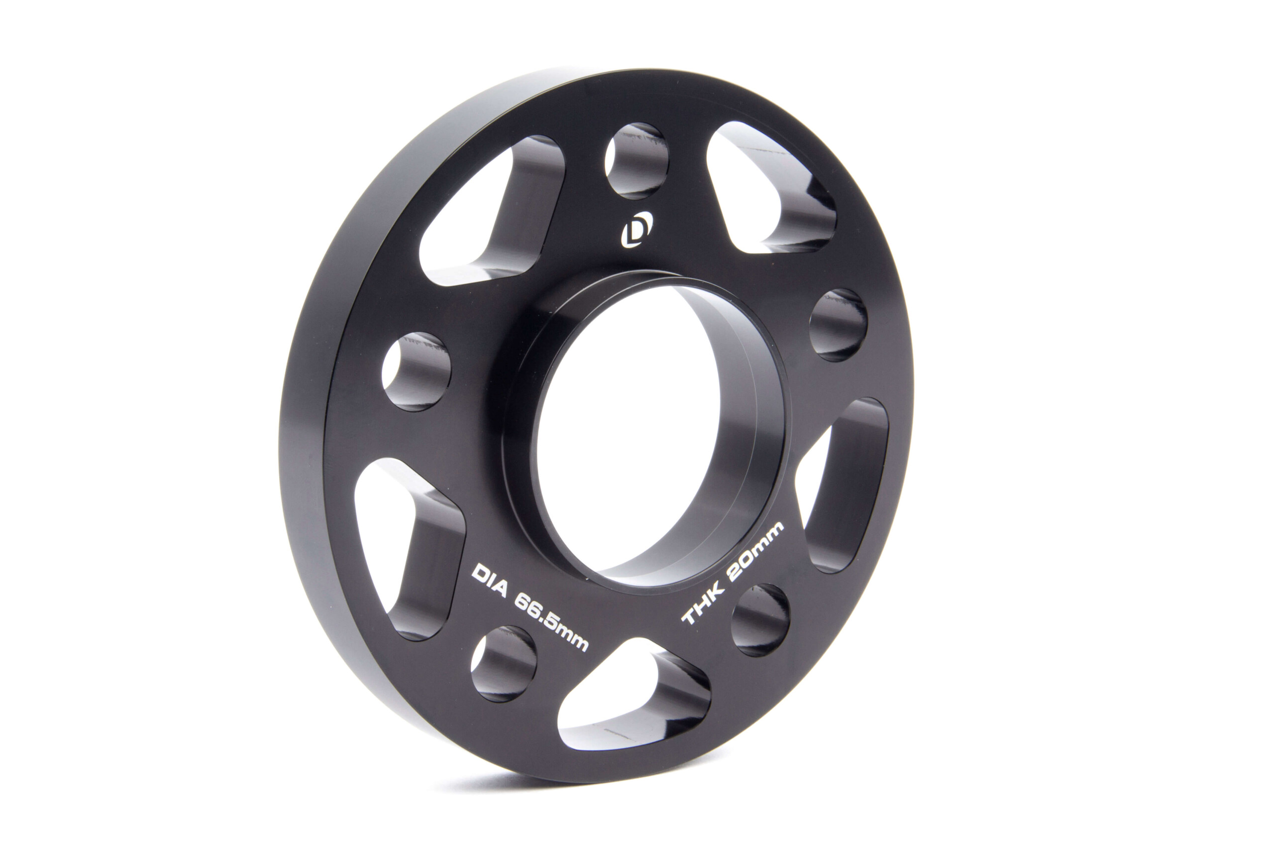 Dinan wheel spacers 20mm set for 5x112 (66. 5mm cb) 2 Dinan wheel spacers 20mm set for 5x112 (66. 5mm cb) - image 2