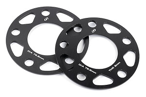D210-2035 - Dinan Wheel Spacers 5x120 (72.6mm CB) 5mm Width - Set of 2