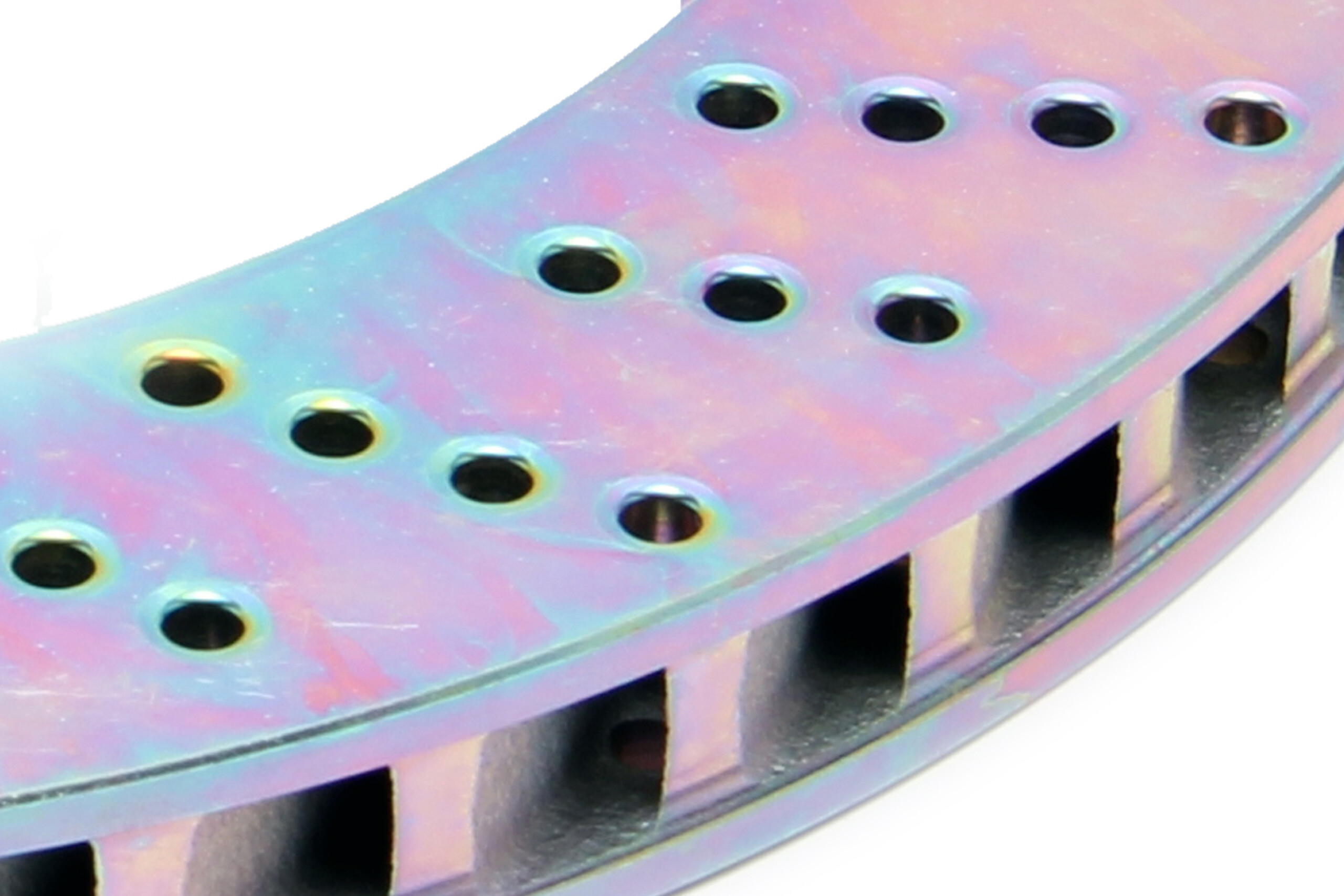 Dinan brembo front brake set for bmw 1m/m3 (e82/e90/e92/e93) 2008-2013 - red calipers - drilled 2 Dinan brembo front brake set for bmw 1m/m3 (e82/e90/e92/e93) 2008-2013 - red calipers - drilled - image 2