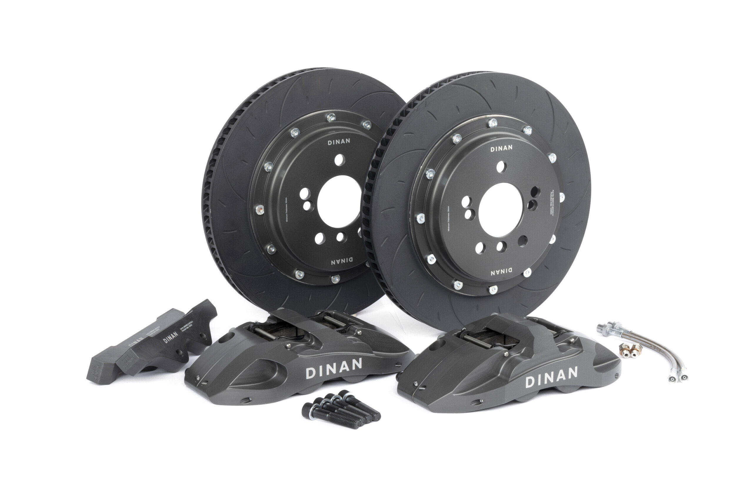 Dinan rear big brake kit for bmw 2/3/4-series (f22/f23/f30/f31/f32/f33/f34/f36) 2012-2021 - 4-piston 370x32mm grey 1 D290-1006-g - dinan rear big brake kit for bmw 2/3/4-series (f22/f23/f30/f31/f32/f33/f34/f36) 2012-2021 - 4-piston 370x32mm grey