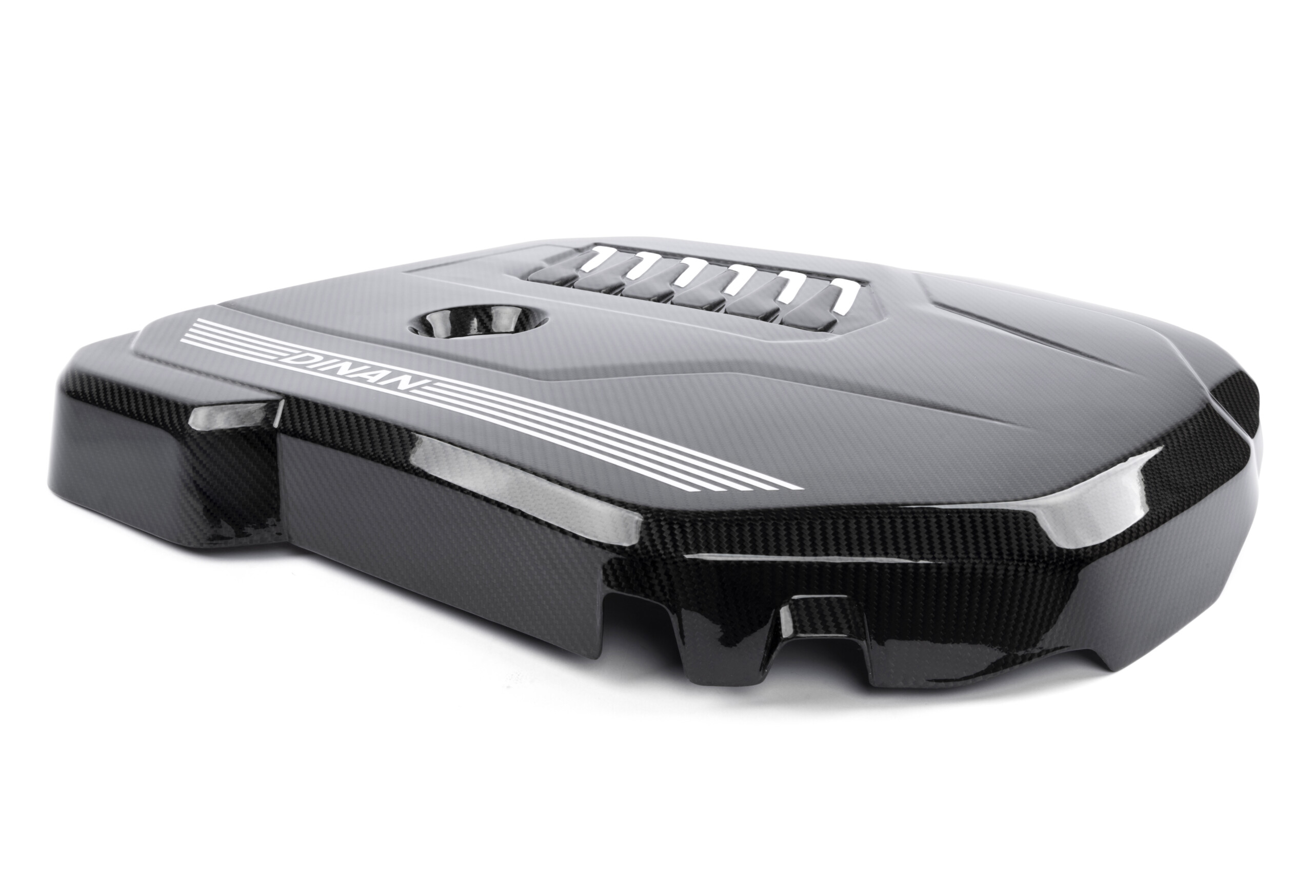 Dinan gloss carbon fibre engine cover for bmw b58d (g01/g02/g20/g22/g23/g26/g29/g42) 2020-2025 2 Dinan gloss carbon fibre engine cover for bmw b58d (g01/g02/g20/g22/g23/g26/g29/g42) 2020-2025 - image 2