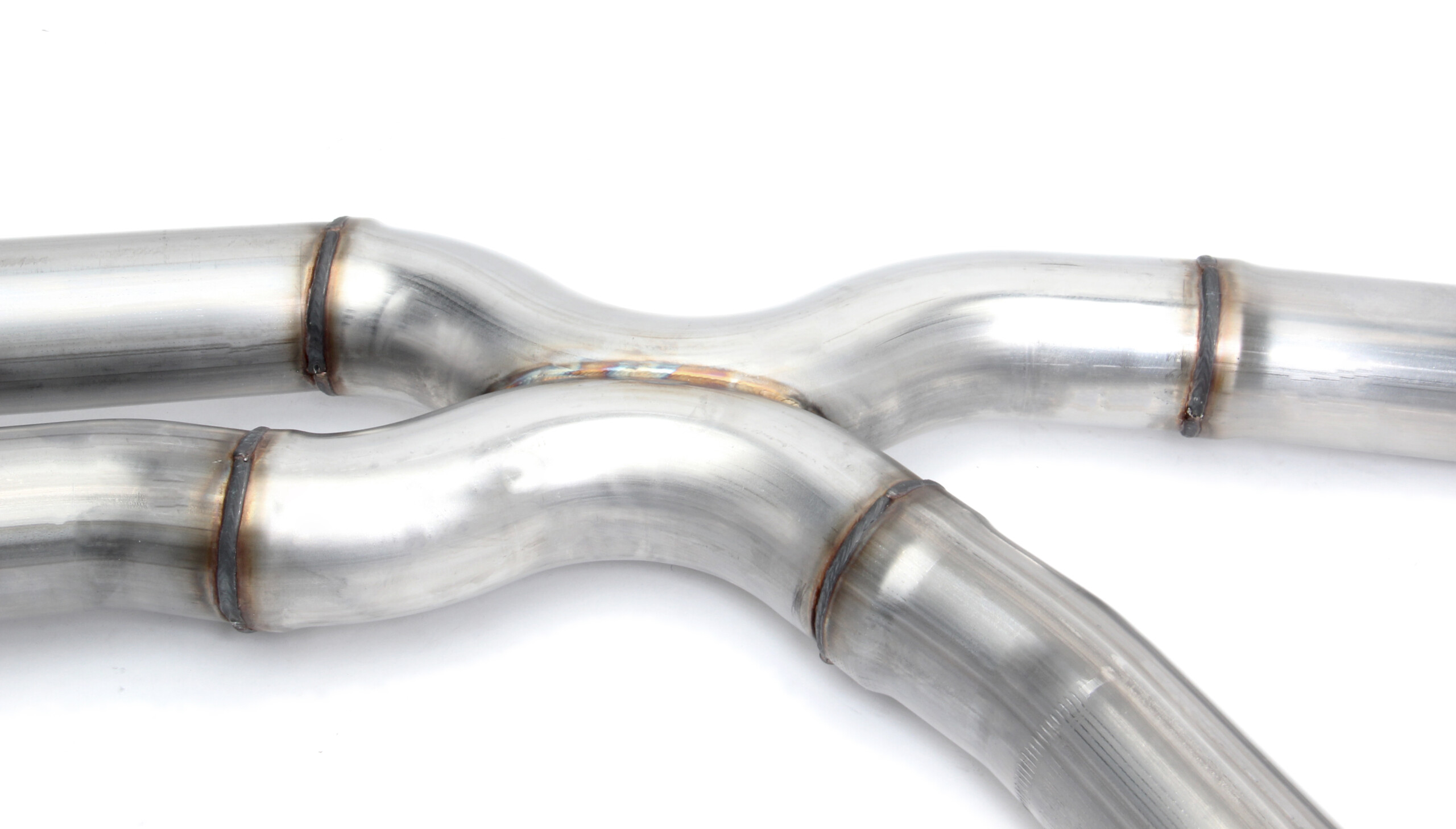 Dinan high flow x-pipe for 2015-2020 bmw m3/m4 (f80/f82) stainless steel 2. 75" 2 Dinan high flow x-pipe for 2015-2020 bmw m3/m4 (f80/f82) stainless steel 2. 75" - image 2