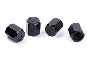 D757-0007 - Dinan Black Aluminium Valve Stem Caps for BMW (F30) (G20)