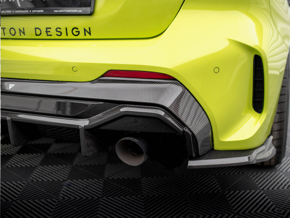 Maxton carbon fibre rear diffuser v2 bmw 1 series f40 m-pack / m135i 4 Maxton carbon fibre rear diffuser v2 bmw 1 series f40 m-pack / m135i - image 4
