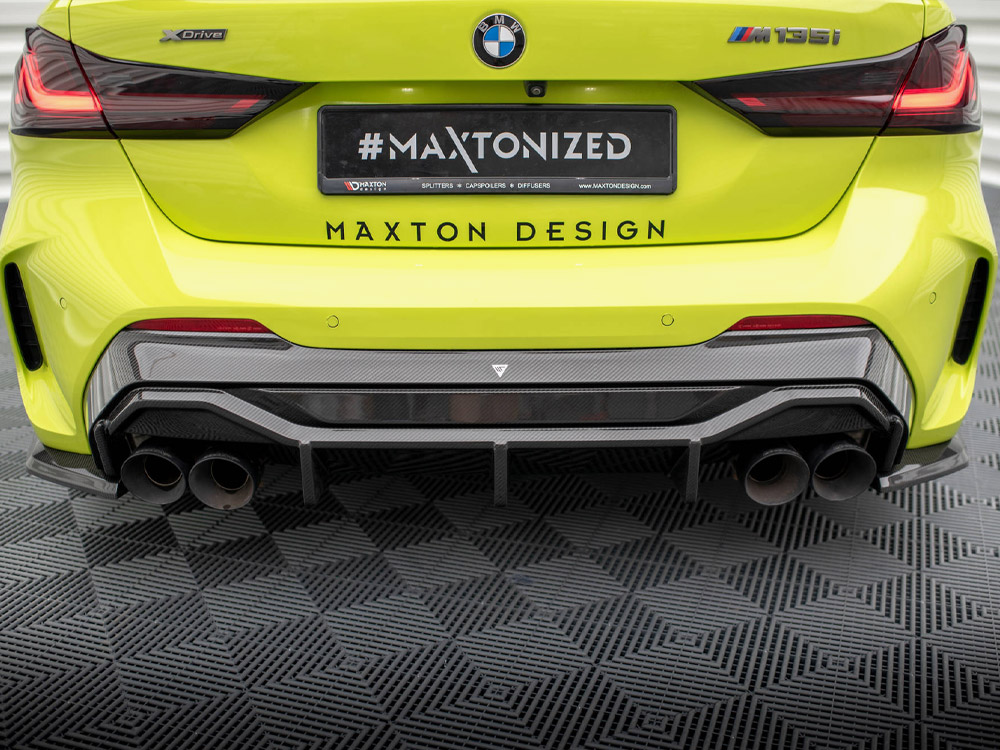 Maxton carbon fibre rear diffuser v1 bmw 1 series f40 m-pack / m135i 4 Maxton carbon fibre rear diffuser v1 bmw 1 series f40 m-pack / m135i - image 4
