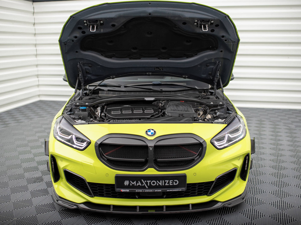 Maxton carbon fibre engine cover bmw 1 series f40 m135i 2 Maxton carbon fibre engine cover bmw 1 series f40 m135i - image 2