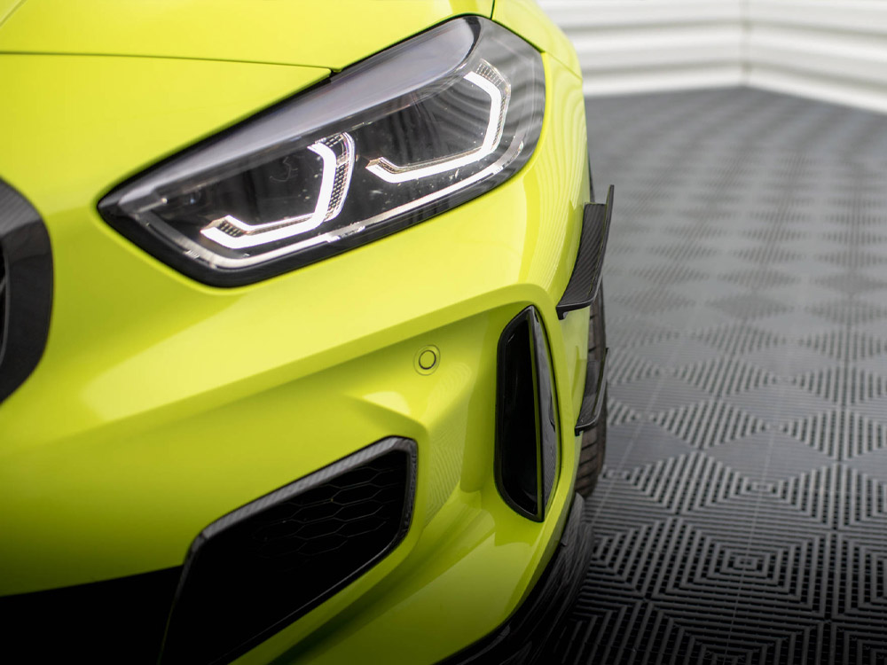 Maxton carbon fibre front bumper wings (canards) bmw 1 series f40 m-pack / m135i 5 Maxton carbon fibre front bumper wings (canards) bmw 1 series f40 m-pack / m135i - image 5