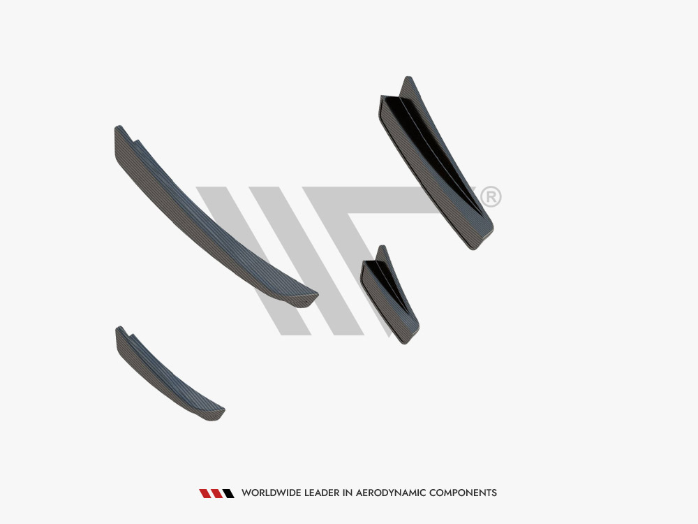 Maxton carbon fibre front bumper wings (canards) bmw 1 series f40 m-pack / m135i 6 Maxton carbon fibre front bumper wings (canards) bmw 1 series f40 m-pack / m135i - image 6
