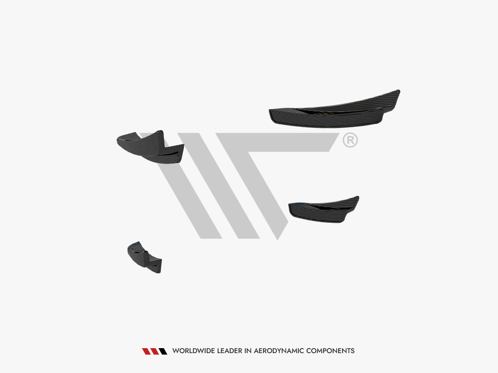 Maxton carbon fibre front bumper wings (canards) bmw 1 series f40 m-pack / m135i 7 Maxton carbon fibre front bumper wings (canards) bmw 1 series f40 m-pack / m135i - image 7